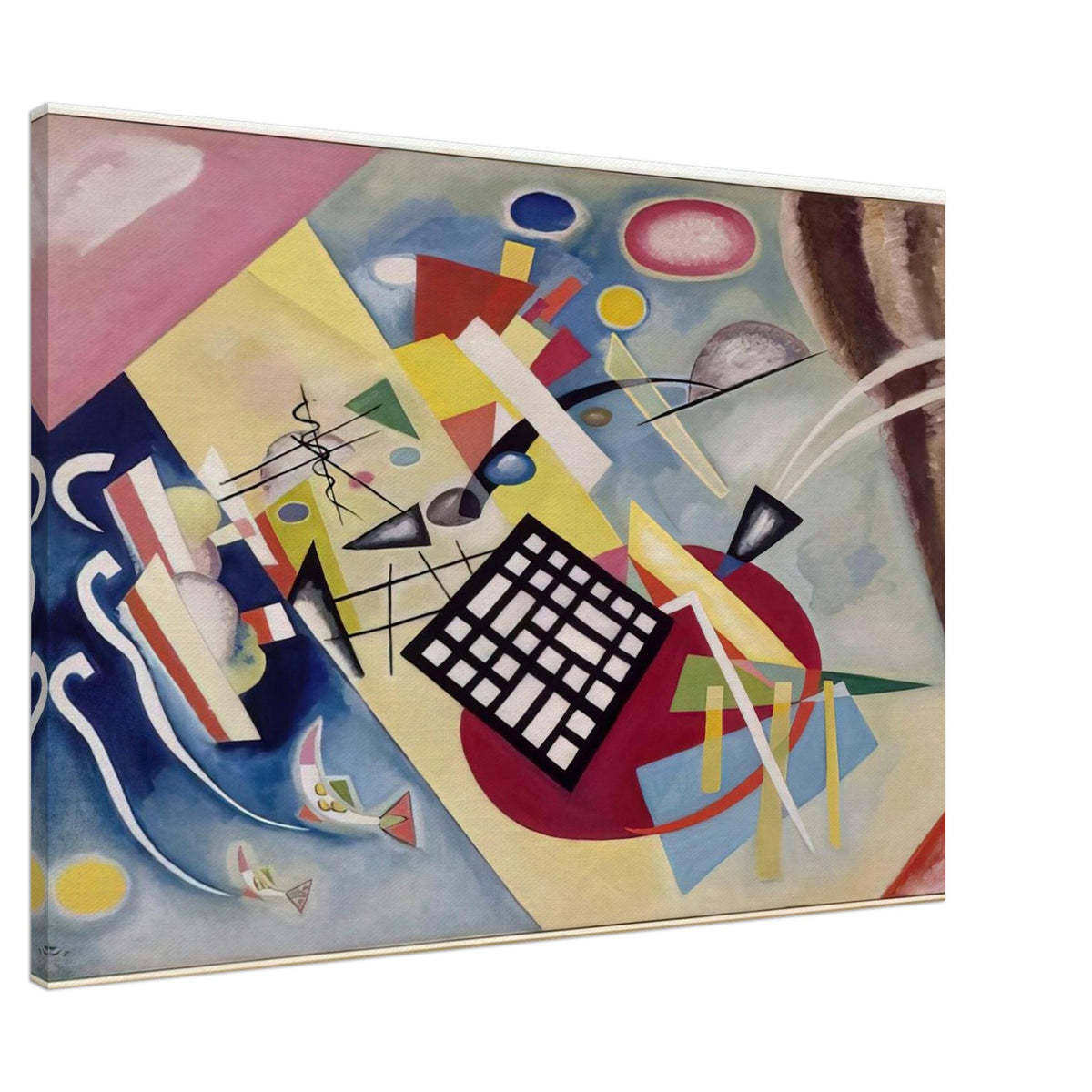 BLACK FRAME 1922 Canvas | Wassily Kandinsky Canvas | Wassily Kandinsky Shop