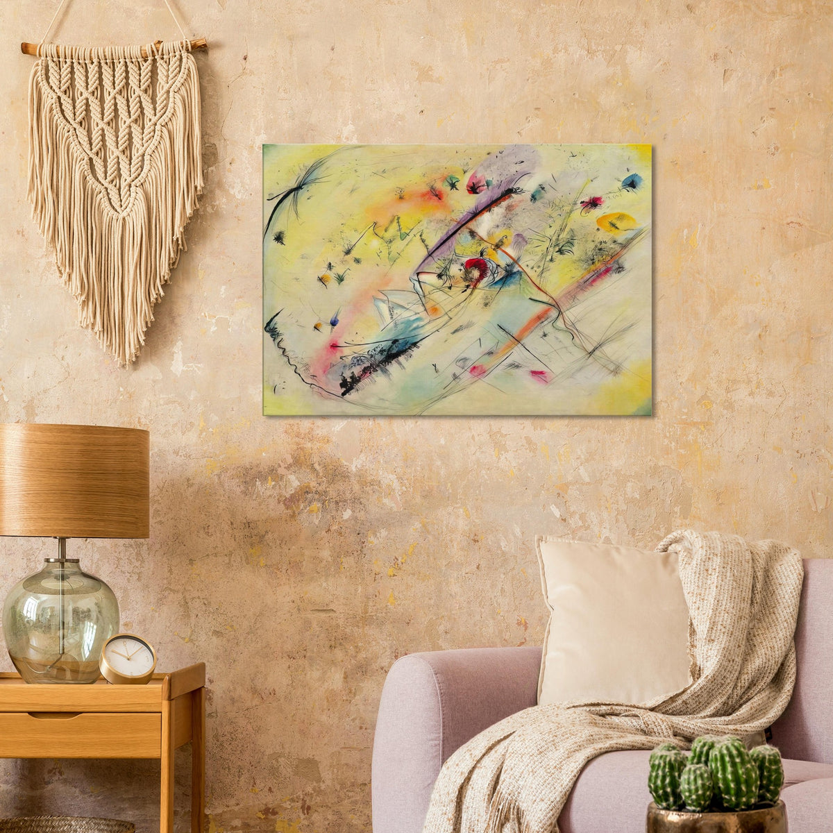 BRIGHT PICTURE 1913 Canvas | Wassily Kandinsky Canvas | Wassily Kandinsky Shop