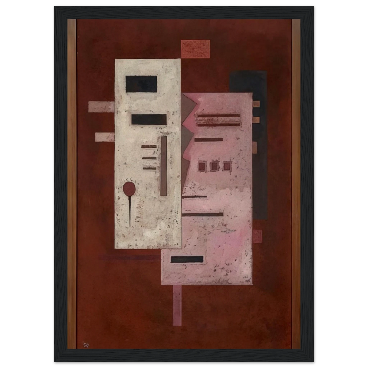 SOFT ROUGHNESS 1933 Framed Poster | Wassily Kandinsky Framed Prints Wall Art | Wassily Kandinsky Shop