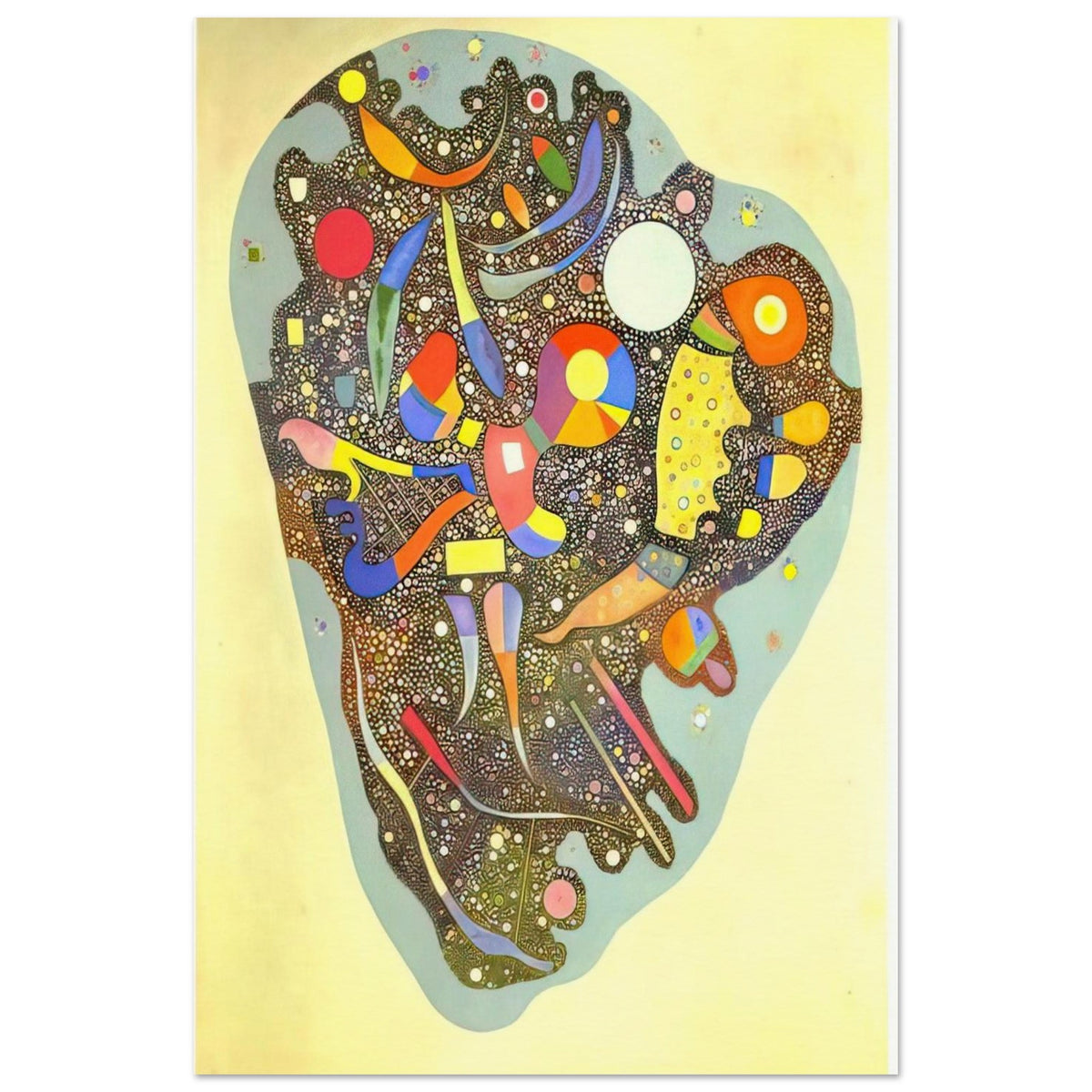COLOURFUL ENSEMBLE 1938 Poster | Wassily Kandinsky Poster | Wassily Kandinsky Shop