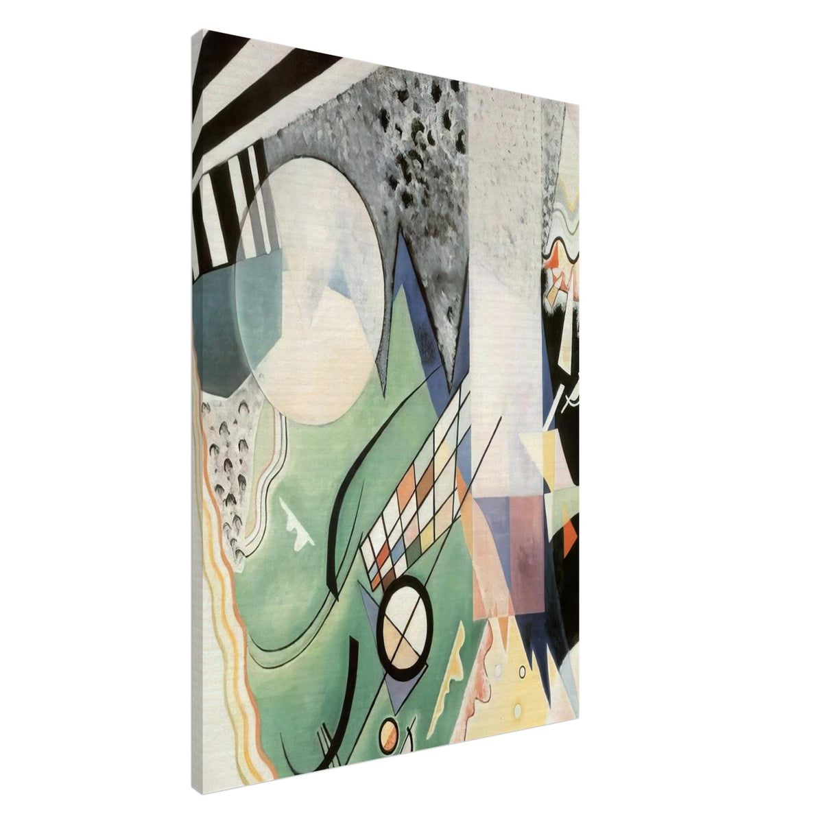GREEN COMPOSITION 1923 Canvas | Wassily Kandinsky Canvas | Wassily Kandinsky Shop