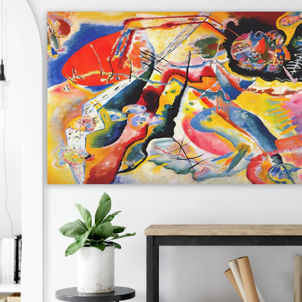 PAINTING WITH RED SPOT 1914 Poster | Wassily Kandinsky Poster | Wassily Kandinsky Shop