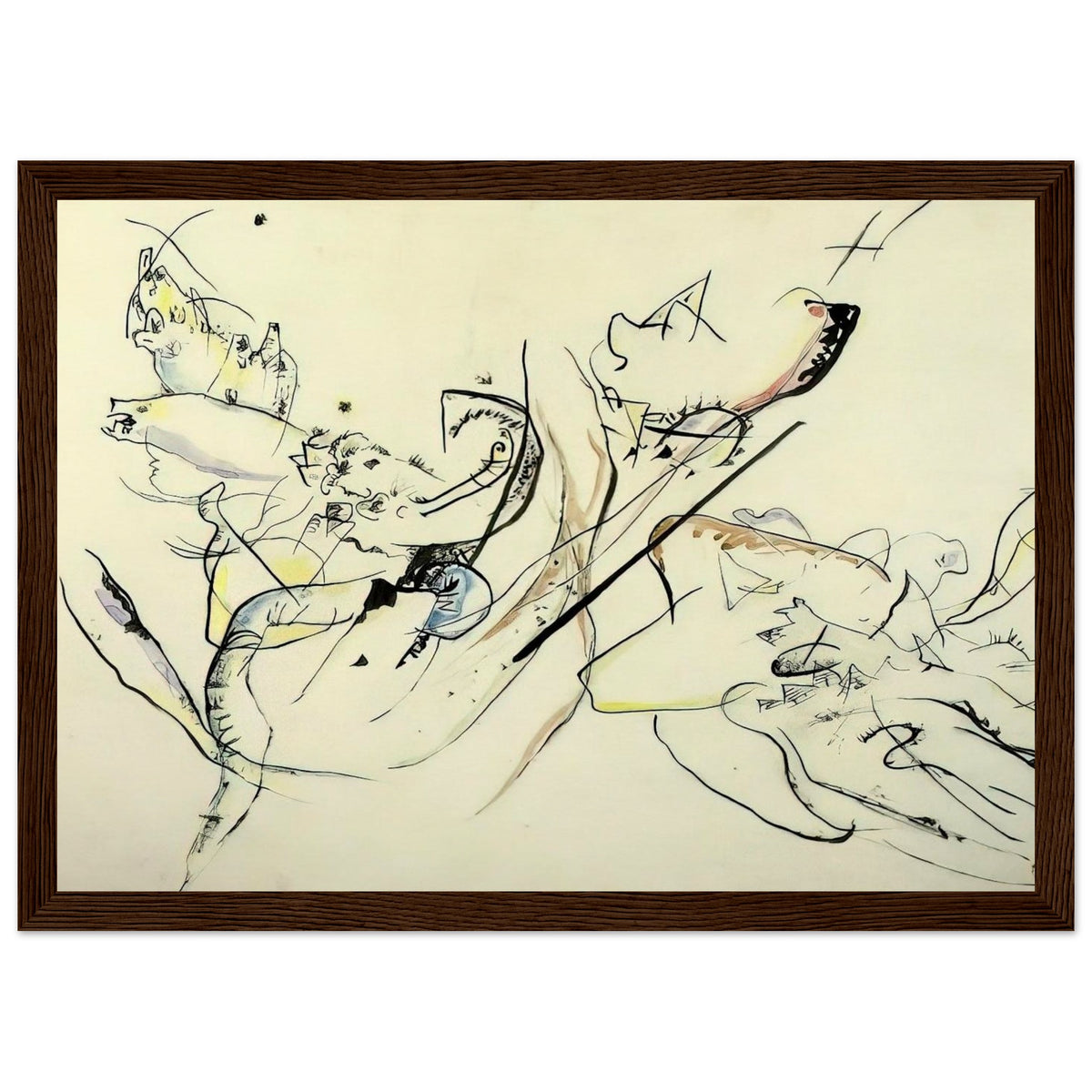 UNTITLED Framed Poster | Wassily Kandinsky Framed Prints Wall Art | Wassily Kandinsky Shop