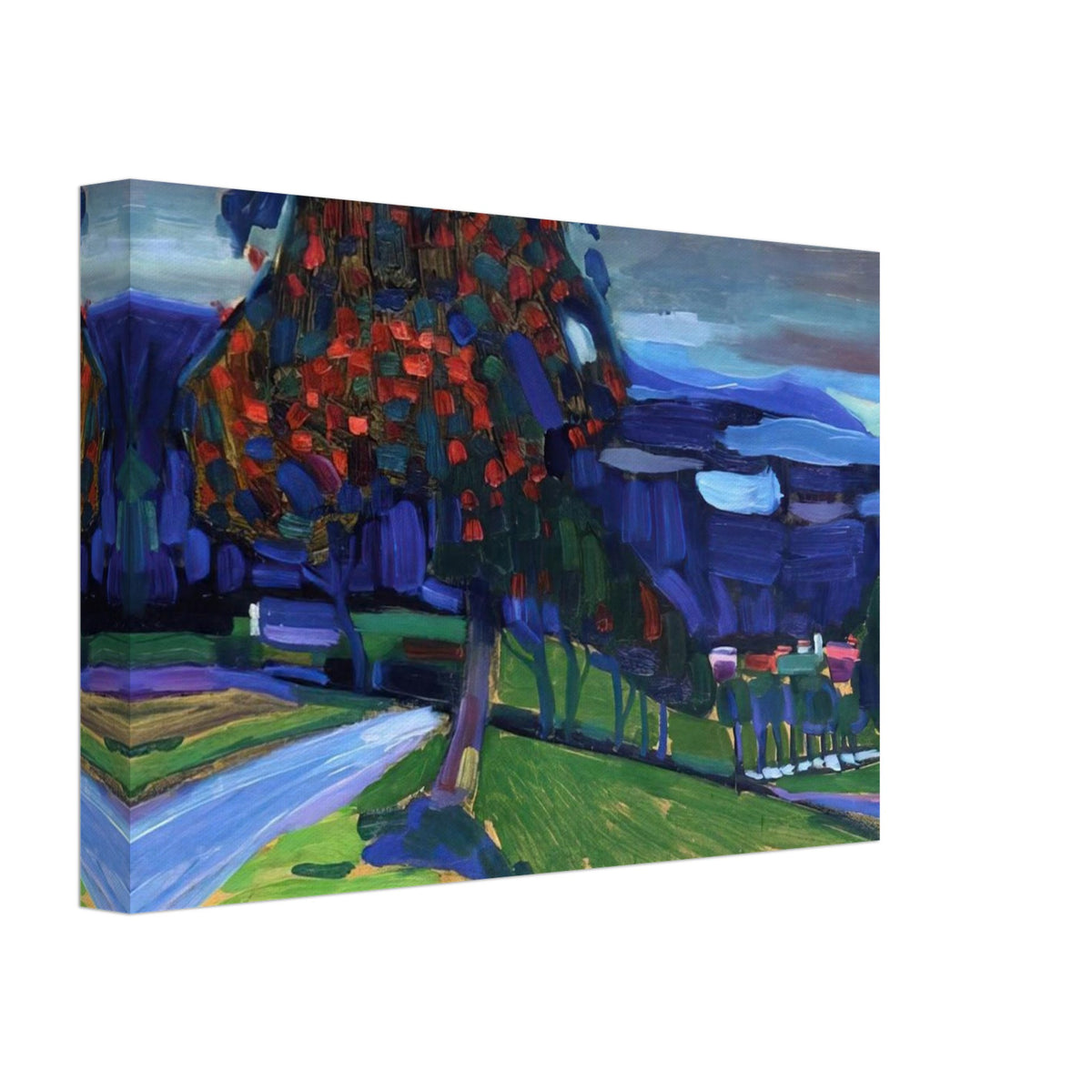 AUTUMN IN MURNAU 1908 Canvas | Wassily Kandinsky Canvas | Wassily Kandinsky Shop