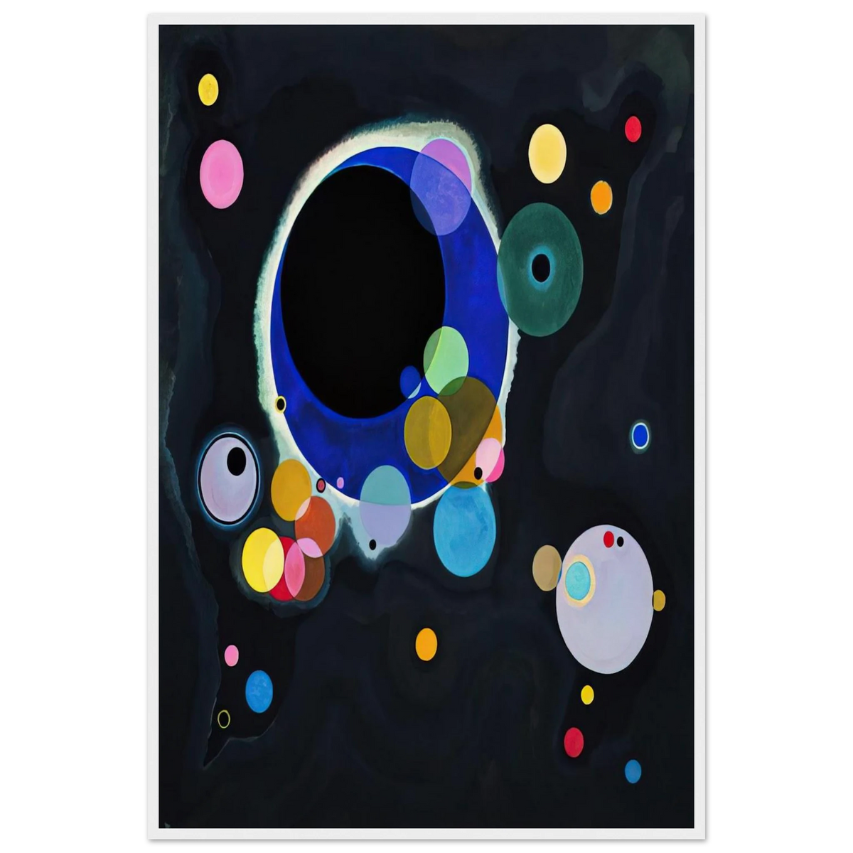 SEVERAL CIRCLES 1926 Framed Poster | Wassily Kandinsky Framed Prints Wall Art | Wassily Kandinsky Shop