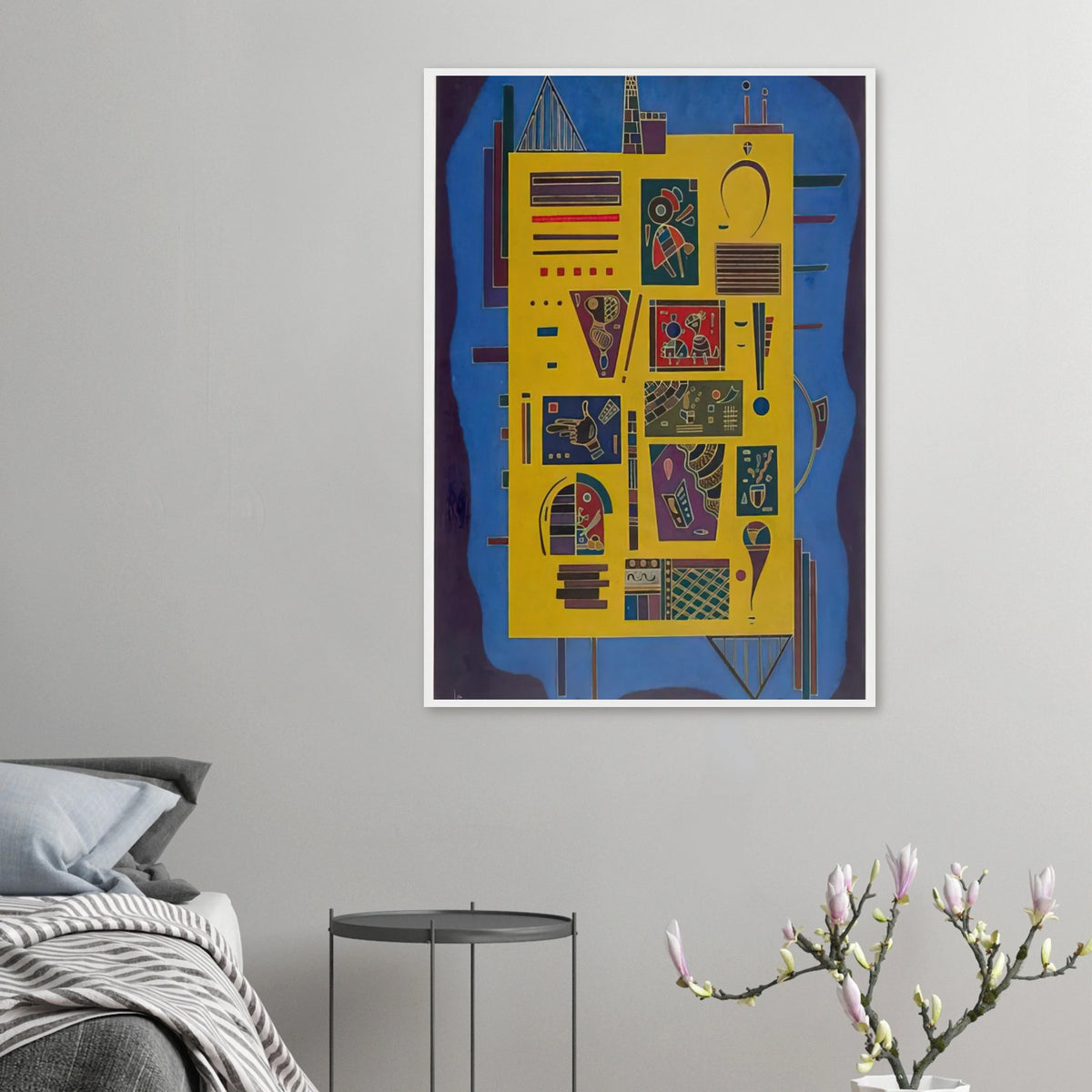 CONGLOMERAT 1943 Framed Poster | Wassily Kandinsky Framed Prints Wall Art | Wassily Kandinsky Shop