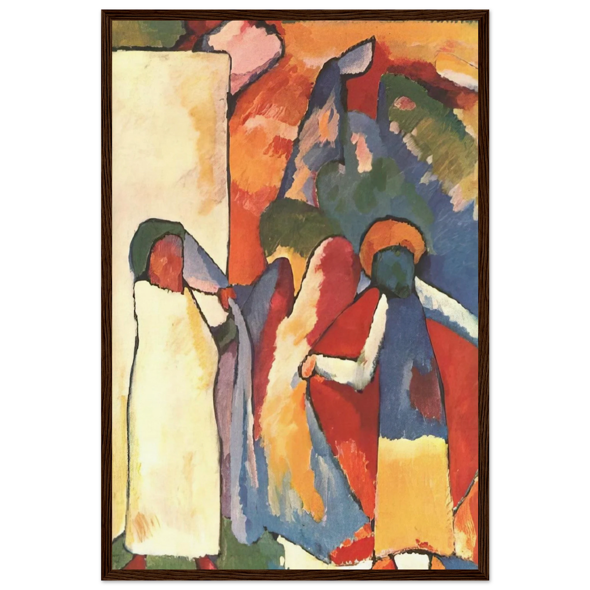 IMPROVISATION 6 AFRICAN 1909 Framed Poster | Wassily Kandinsky Framed Prints Wall Art | Wassily Kandinsky Shop