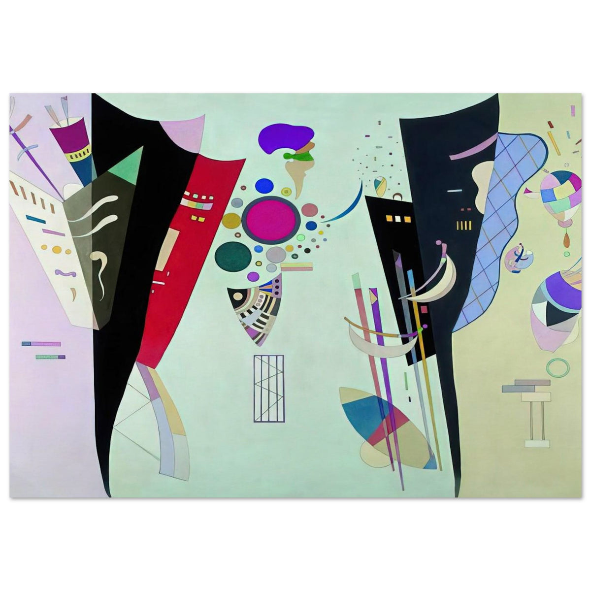 RECIPROCAL ACCORDS 1942 Poster | Wassily Kandinsky Poster | Wassily Kandinsky Shop