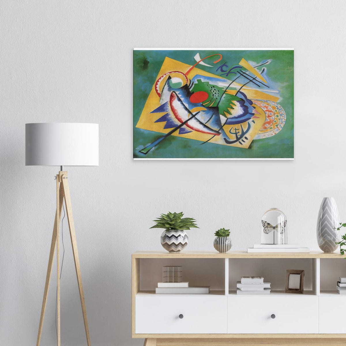 RED OVAL 1920 Canvas | Wassily Kandinsky Canvas | Wassily Kandinsky Shop