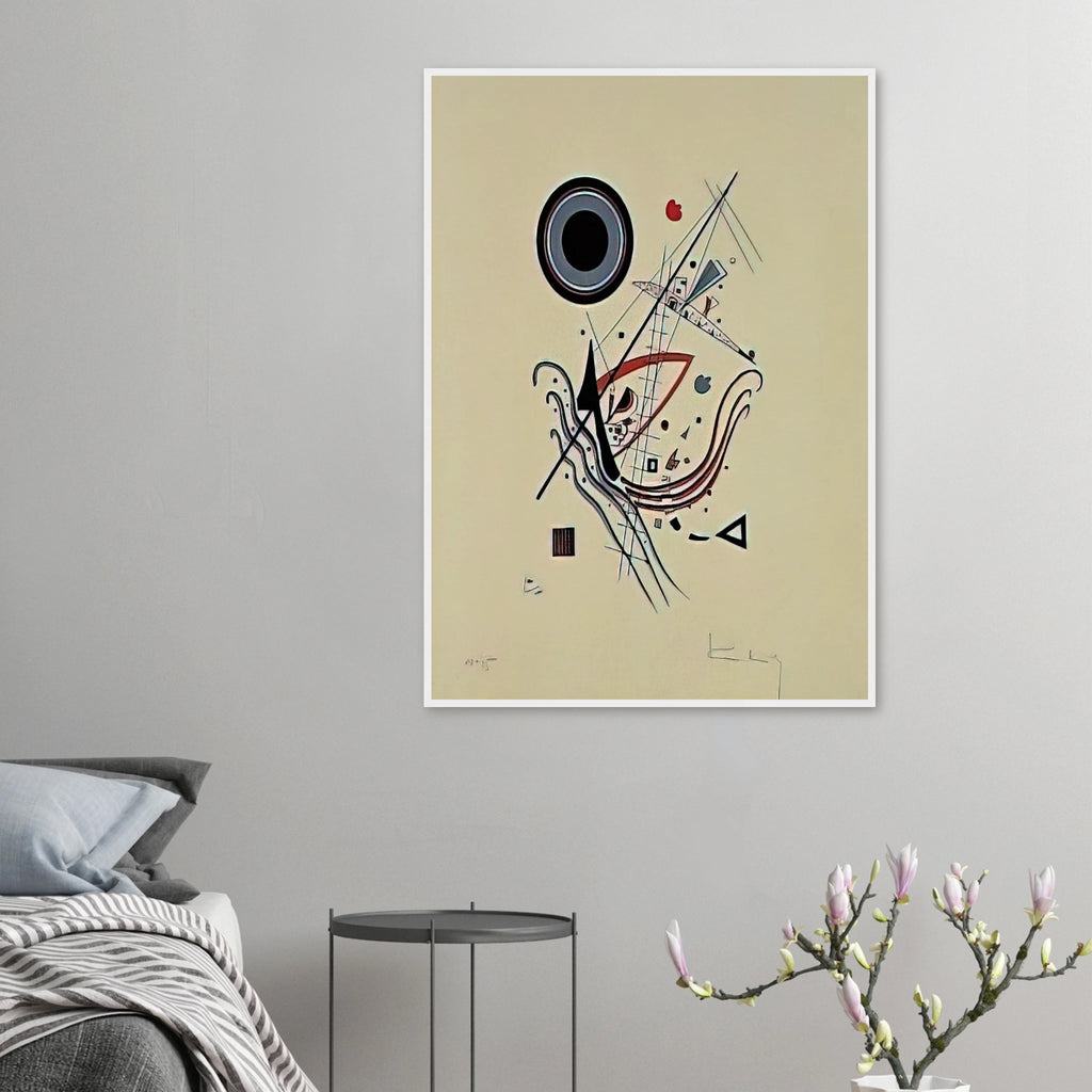 BLUE 1922 Framed Poster | Wassily Kandinsky Framed Prints Wall Art | Wassily Kandinsky Shop