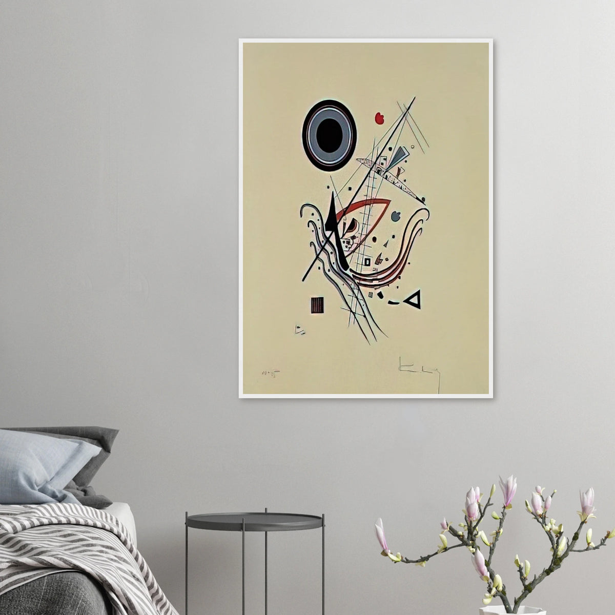 BLUE 1922 Framed Poster | Wassily Kandinsky Framed Prints Wall Art | Wassily Kandinsky Shop
