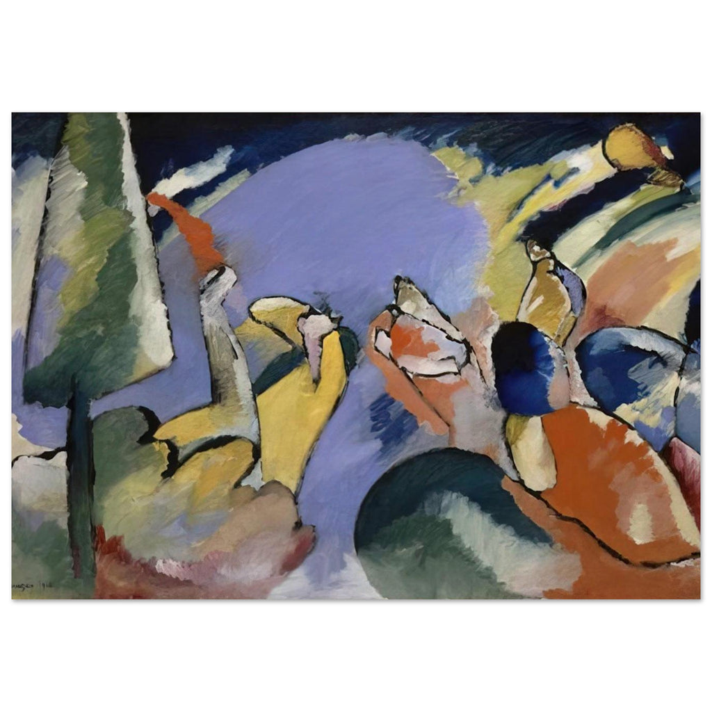IMPROVISATION XIV 1910 Poster | Wassily Kandinsky Poster | Wassily Kandinsky Shop