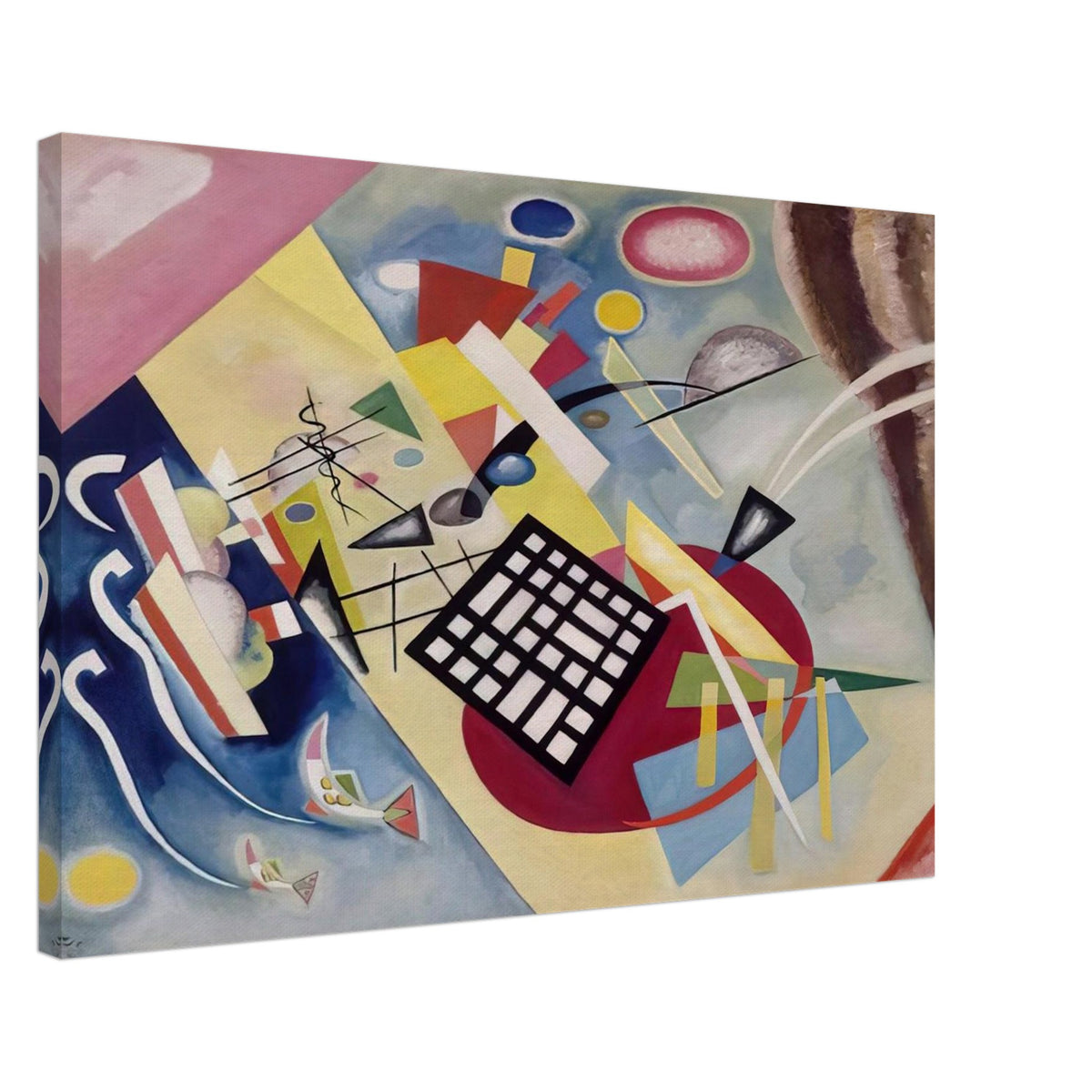 BLACK FRAME 1922 Canvas | Wassily Kandinsky Canvas | Wassily Kandinsky Shop