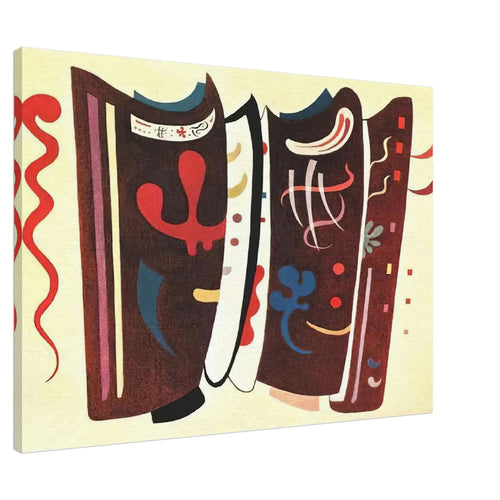 BROWN WITH SUPPLEMENT 1935 Canvas | Wassily Kandinsky Canvas | Wassily Kandinsky Shop