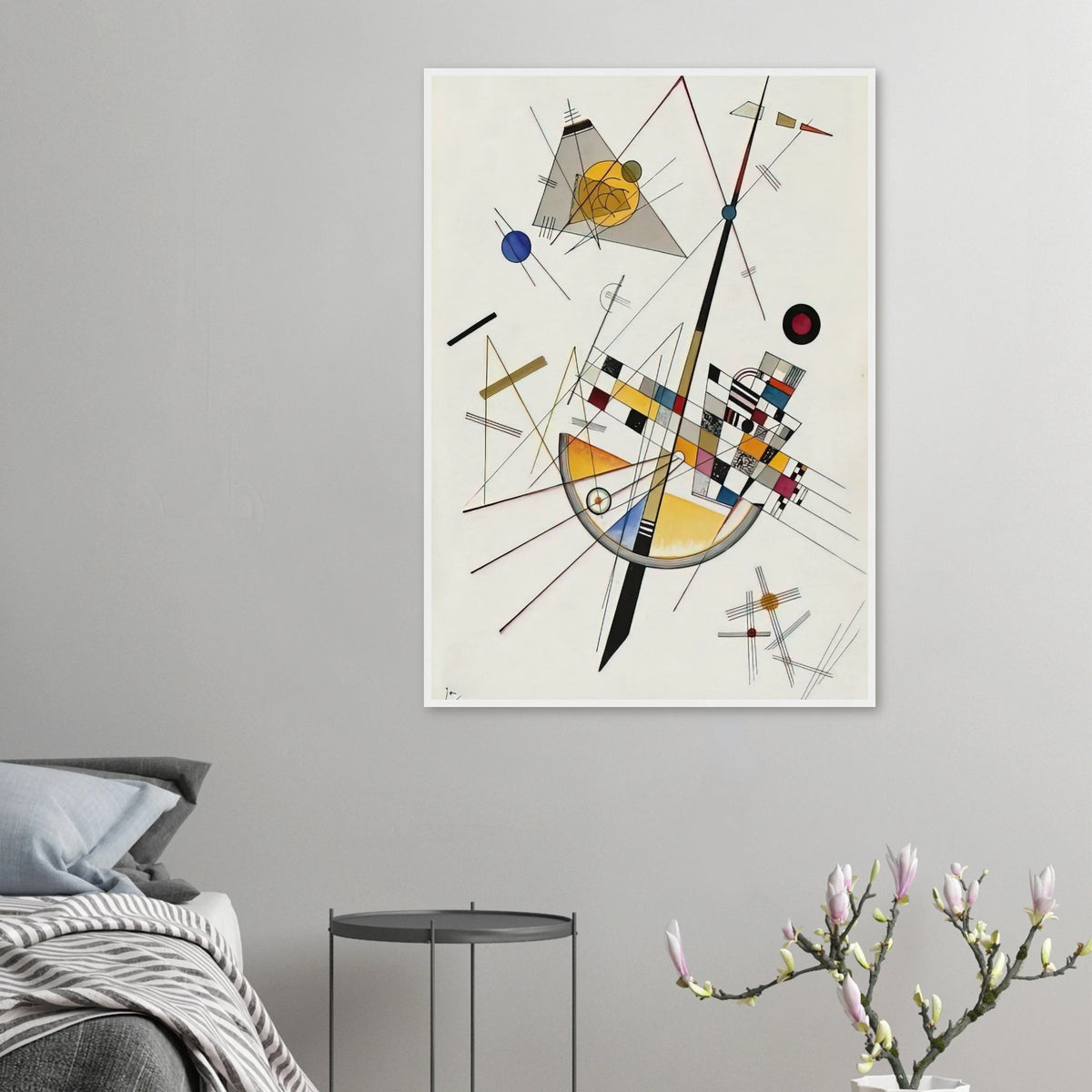 DELICATE TENSION NO 85 1923 Framed Poster | Wassily Kandinsky Framed Prints Wall Art | Wassily Kandinsky Shop