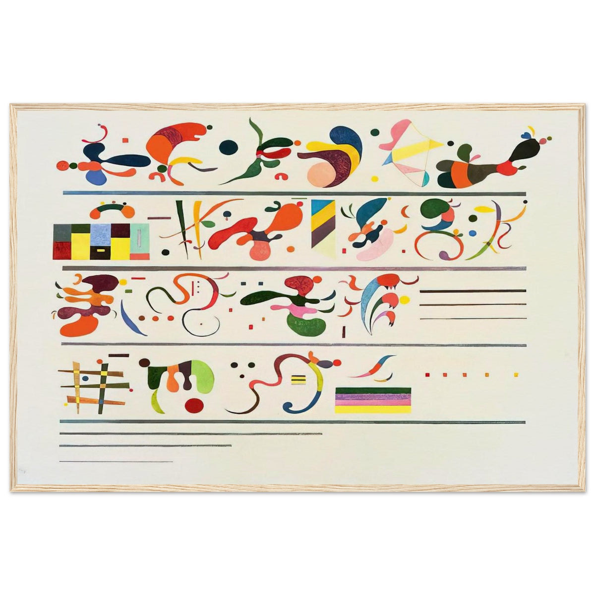 SUCCESSION 1935 Framed Poster | Wassily Kandinsky Framed Prints Wall Art | Wassily Kandinsky Shop
