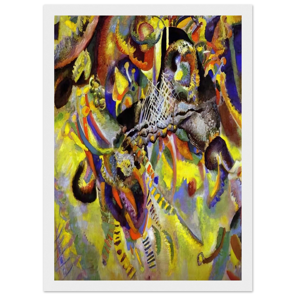 FUGUE 1914 Framed Poster | Wassily Kandinsky Framed Prints Wall Art | Wassily Kandinsky Shop