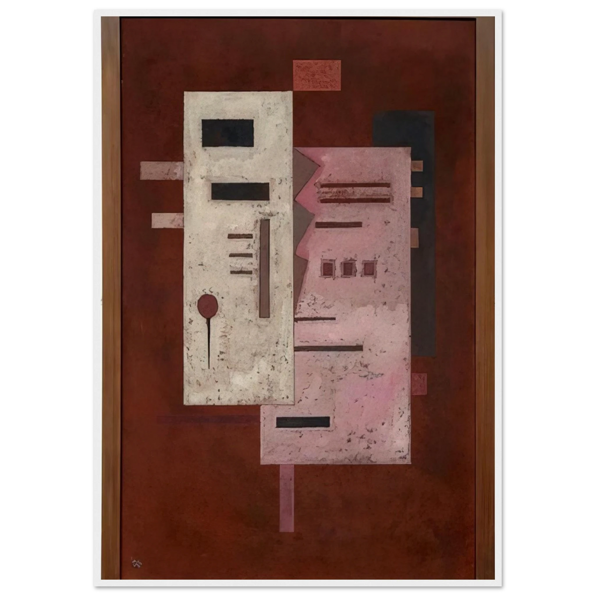SOFT ROUGHNESS 1933 Framed Poster | Wassily Kandinsky Framed Prints Wall Art | Wassily Kandinsky Shop