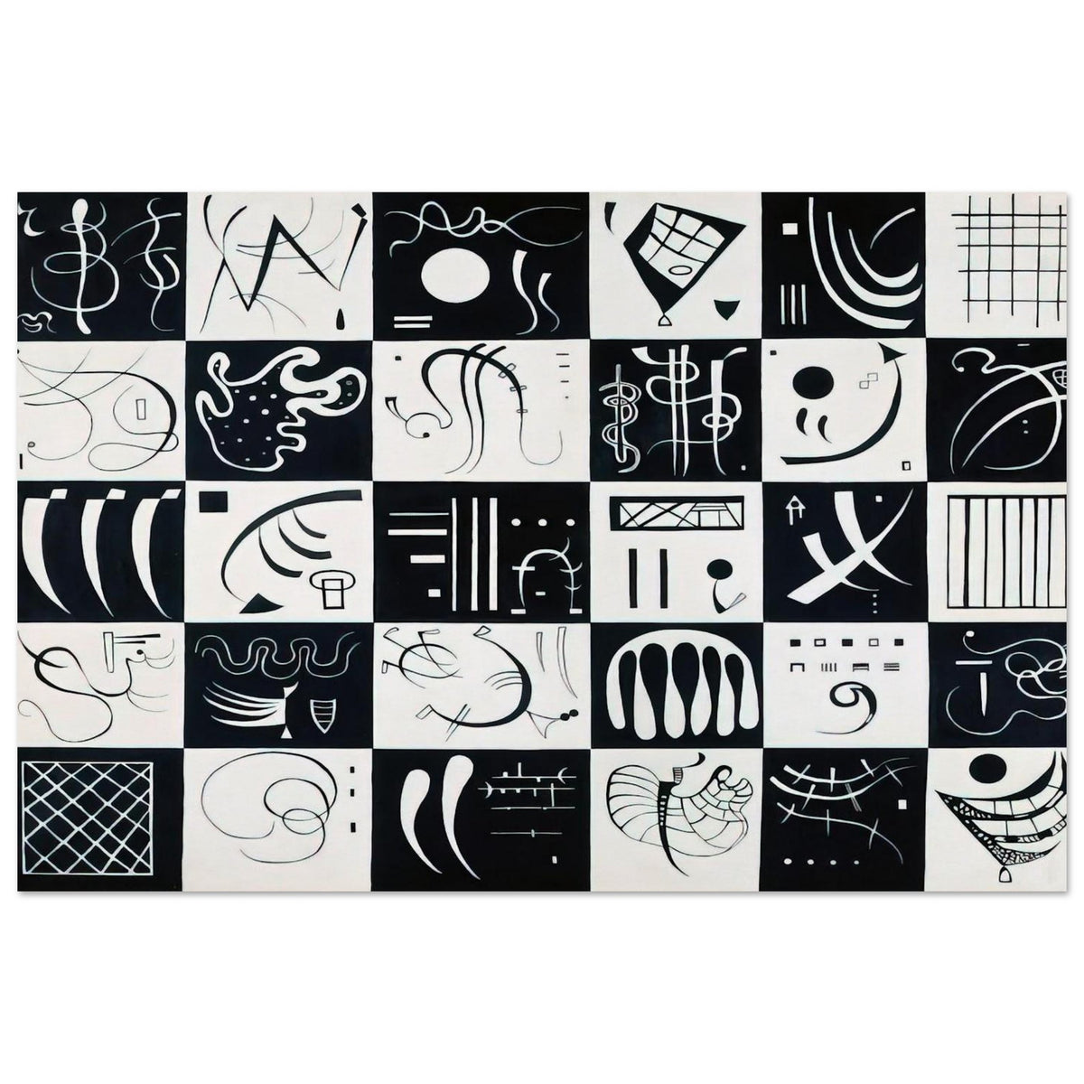 THIRTY 1937 Poster | Wassily Kandinsky Poster | Wassily Kandinsky Shop