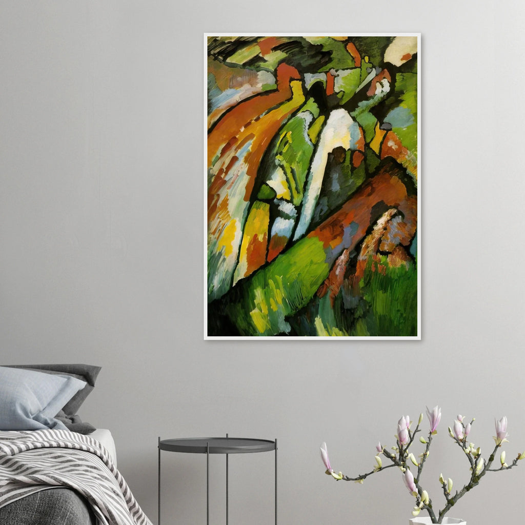 IMPROVISATION 7 1910 Framed Poster | Wassily Kandinsky Framed Prints Wall Art | Wassily Kandinsky Shop