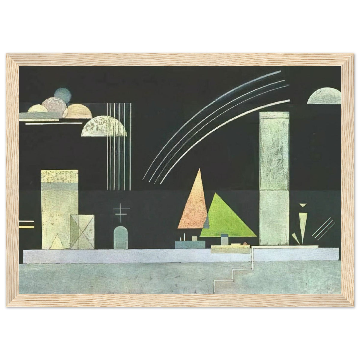 AT REST Framed Poster | Wassily Kandinsky Framed Prints Wall Art | Wassily Kandinsky Shop