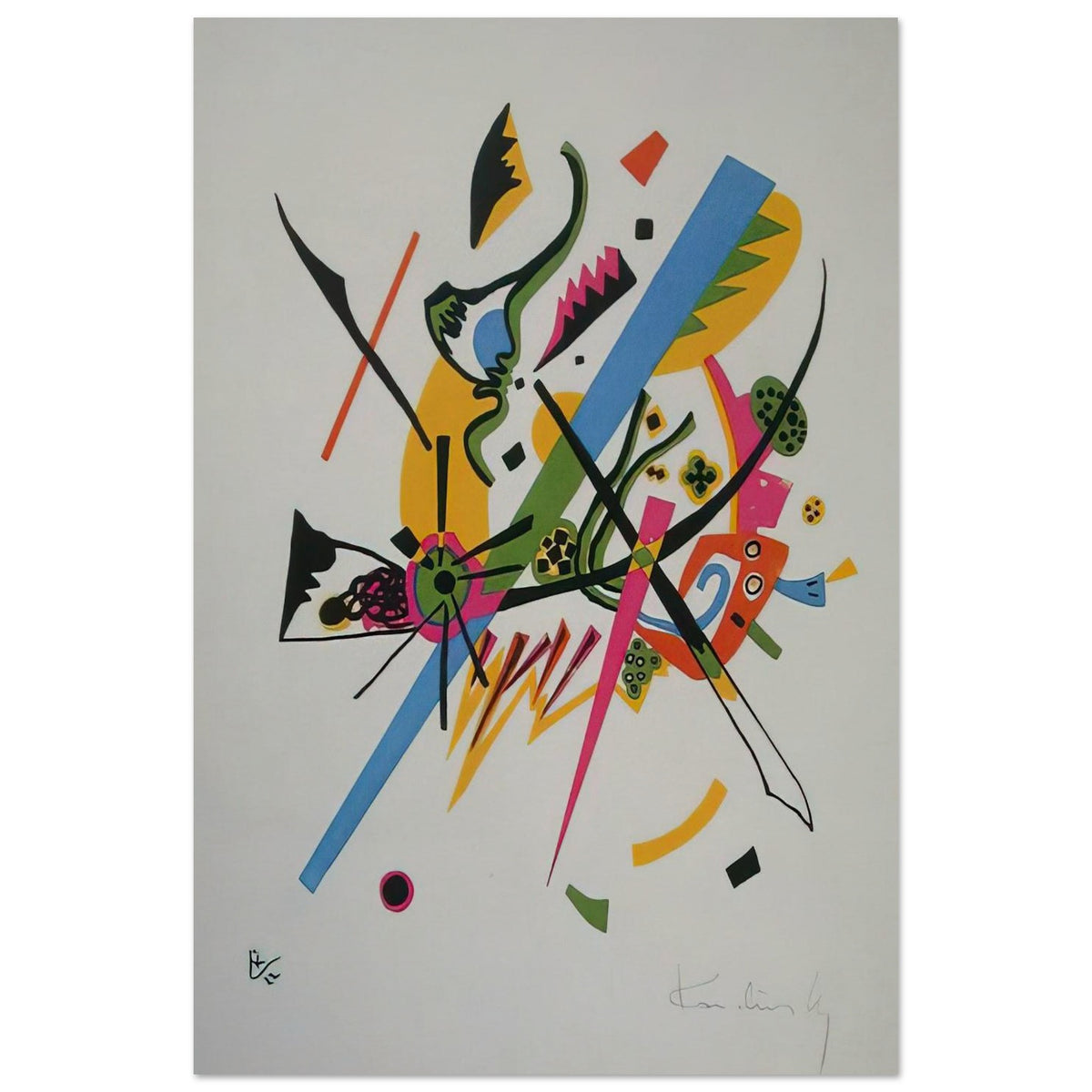 SMALL WORLDS 1922 Poster | Wassily Kandinsky Poster | Wassily Kandinsky Shop