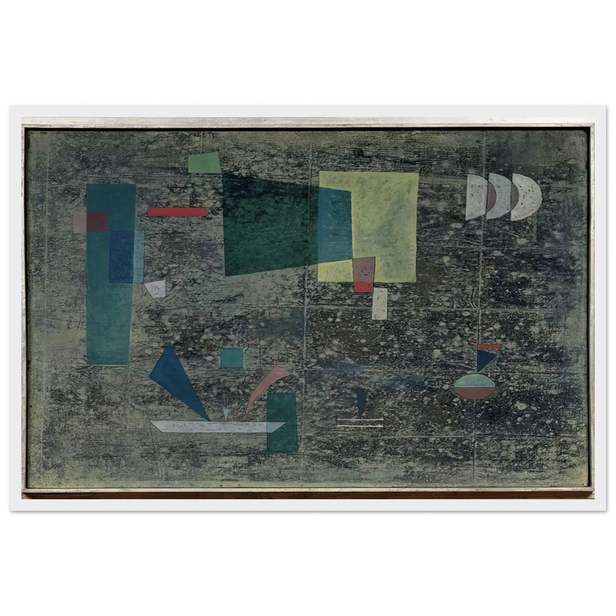 CIRCULATION SLOWED 1931 Framed Poster | Wassily Kandinsky Framed Prints Wall Art | Wassily Kandinsky Shop
