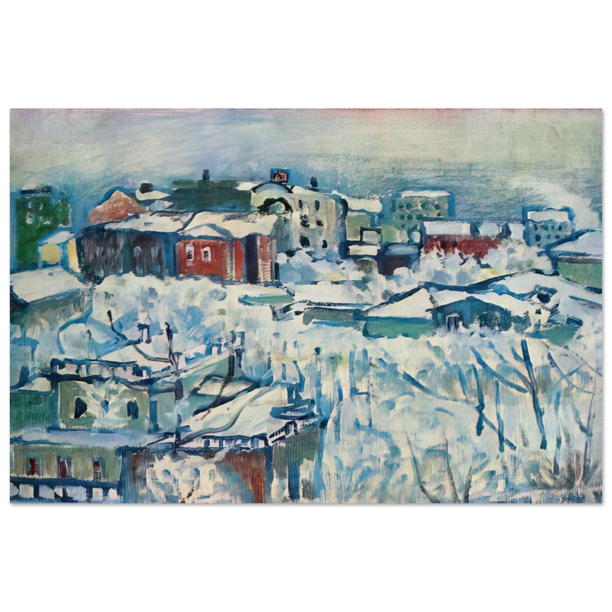 MOSCOW SMOLENSKY BOULEVARD STUDY 1916 Poster | Wassily Kandinsky Poster | Wassily Kandinsky Shop