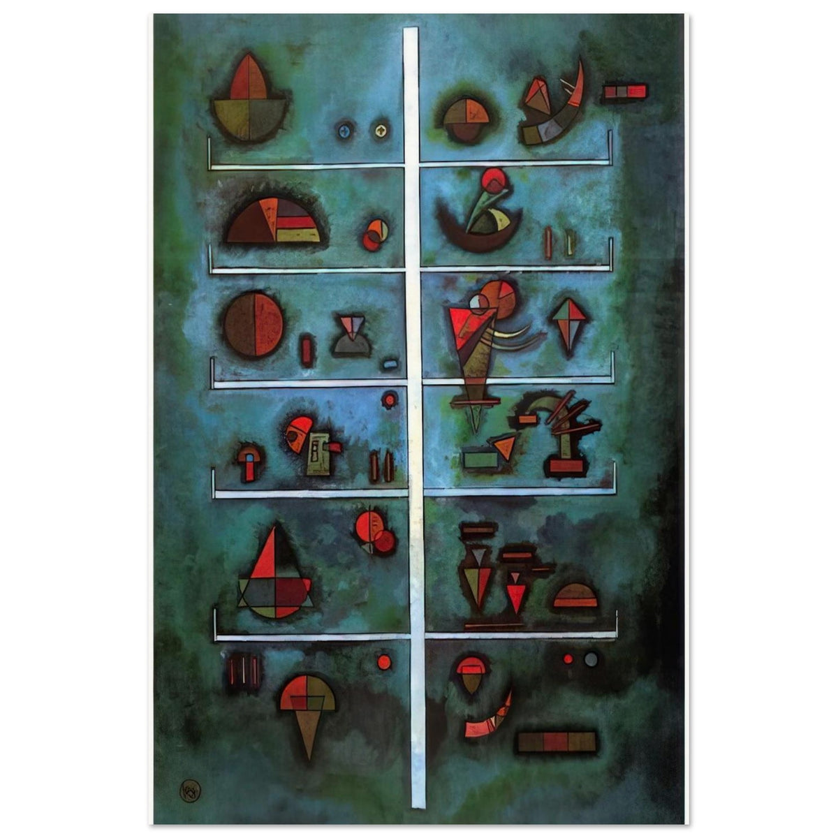 STOREYS 1929 Poster | Wassily Kandinsky Poster | Wassily Kandinsky Shop