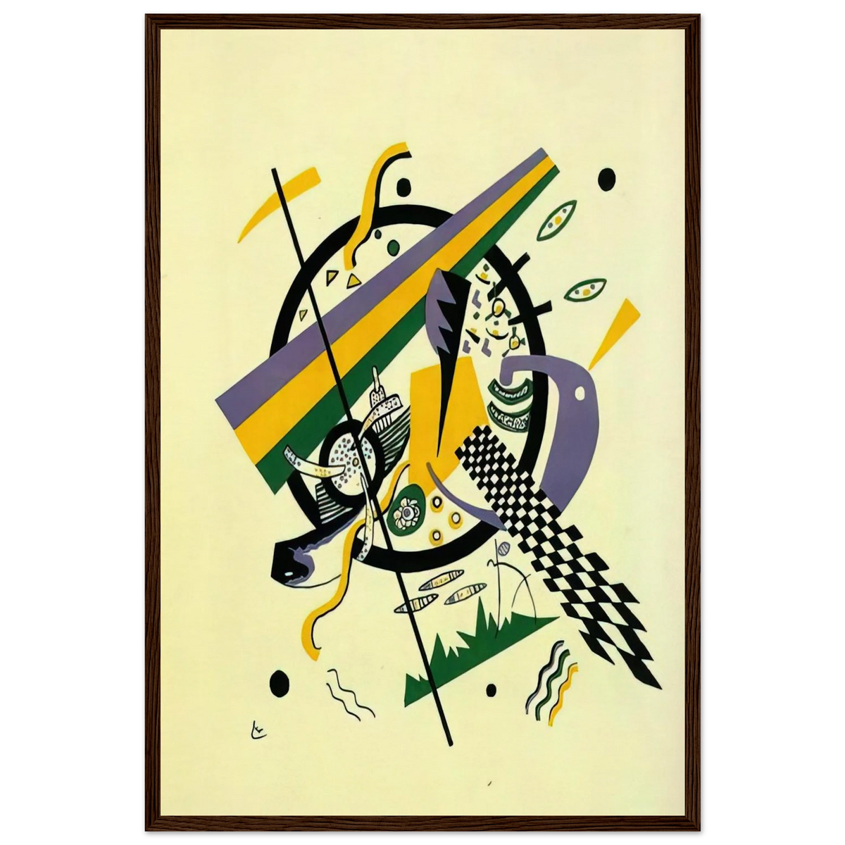 SMALL WORLDS IV 1922 Framed Poster | Wassily Kandinsky Framed Prints Wall Art | Wassily Kandinsky Shop