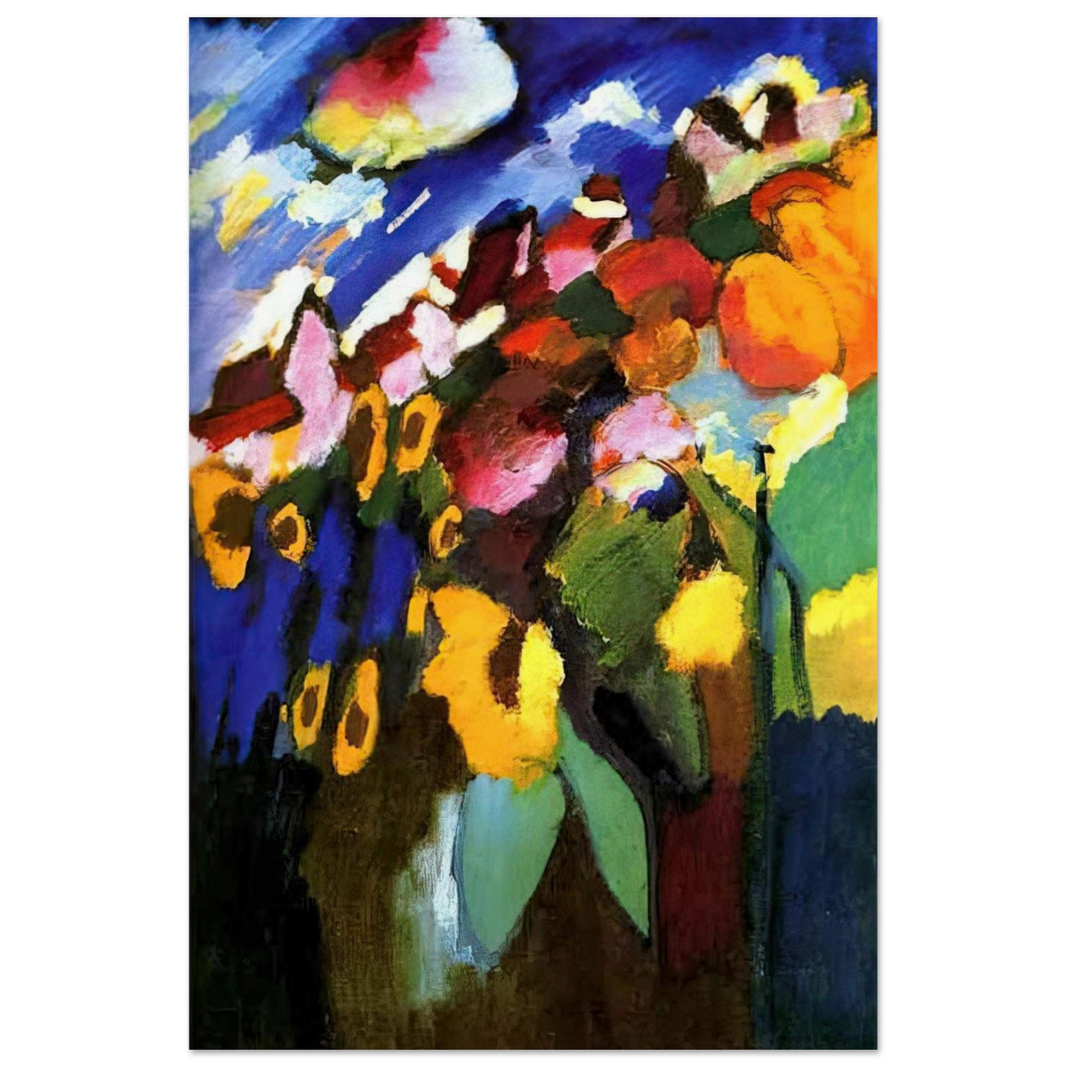 MURNAU GARDEN 1909 Poster | Wassily Kandinsky Poster | Wassily Kandinsky Shop