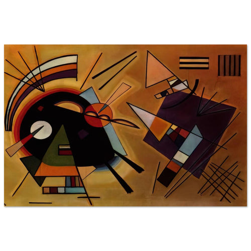 BLACK AND VIOLET 1923 Poster | Wassily Kandinsky Poster | Wassily Kandinsky Shop