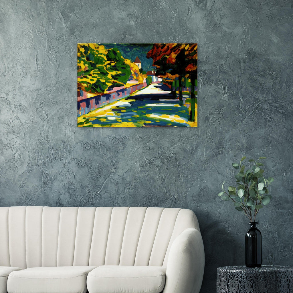 AUTUMN IN BAVARIA 1908 Canvas | Wassily Kandinsky Canvas | Wassily Kandinsky Shop
