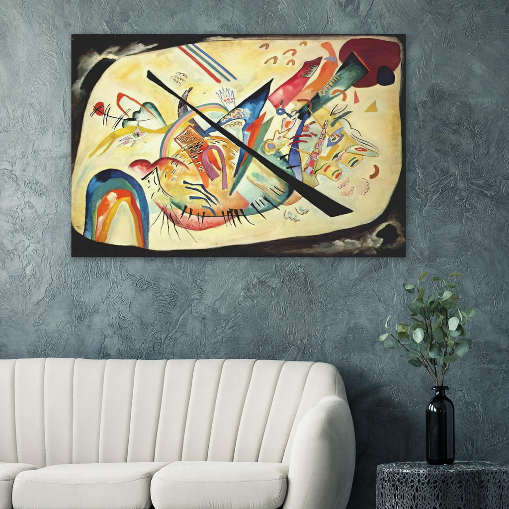 WHITE OVAL 1919 Poster | Wassily Kandinsky Poster | Wassily Kandinsky Shop