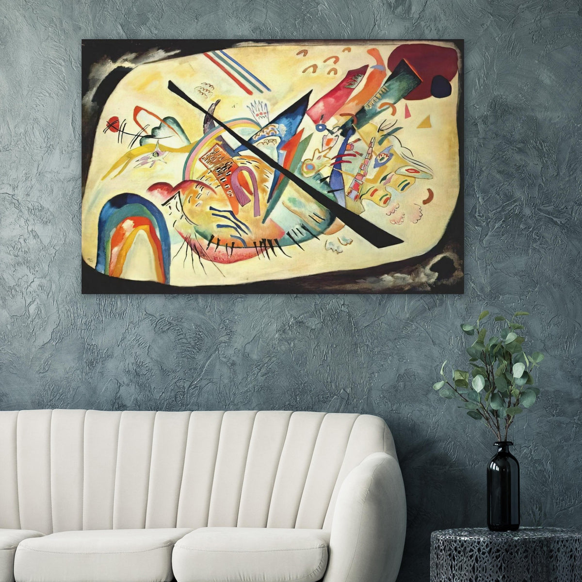 WHITE OVAL 1919 Poster | Wassily Kandinsky Poster | Wassily Kandinsky Shop