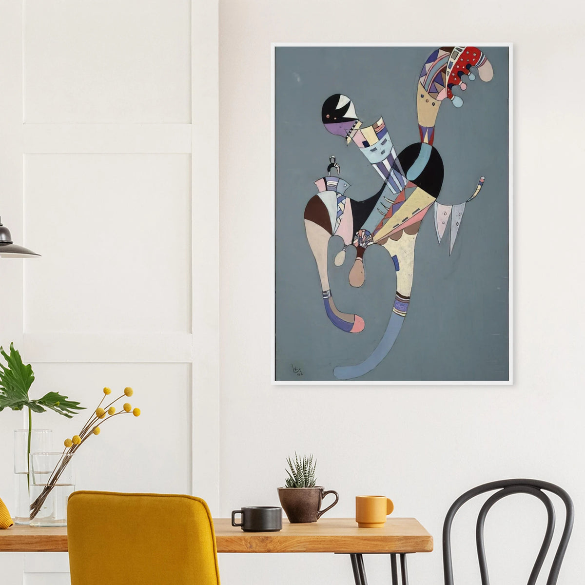 A FLOATING FIGURE 1942 Framed Poster | Wassily Kandinsky Framed Prints Wall Art | Wassily Kandinsky Shop