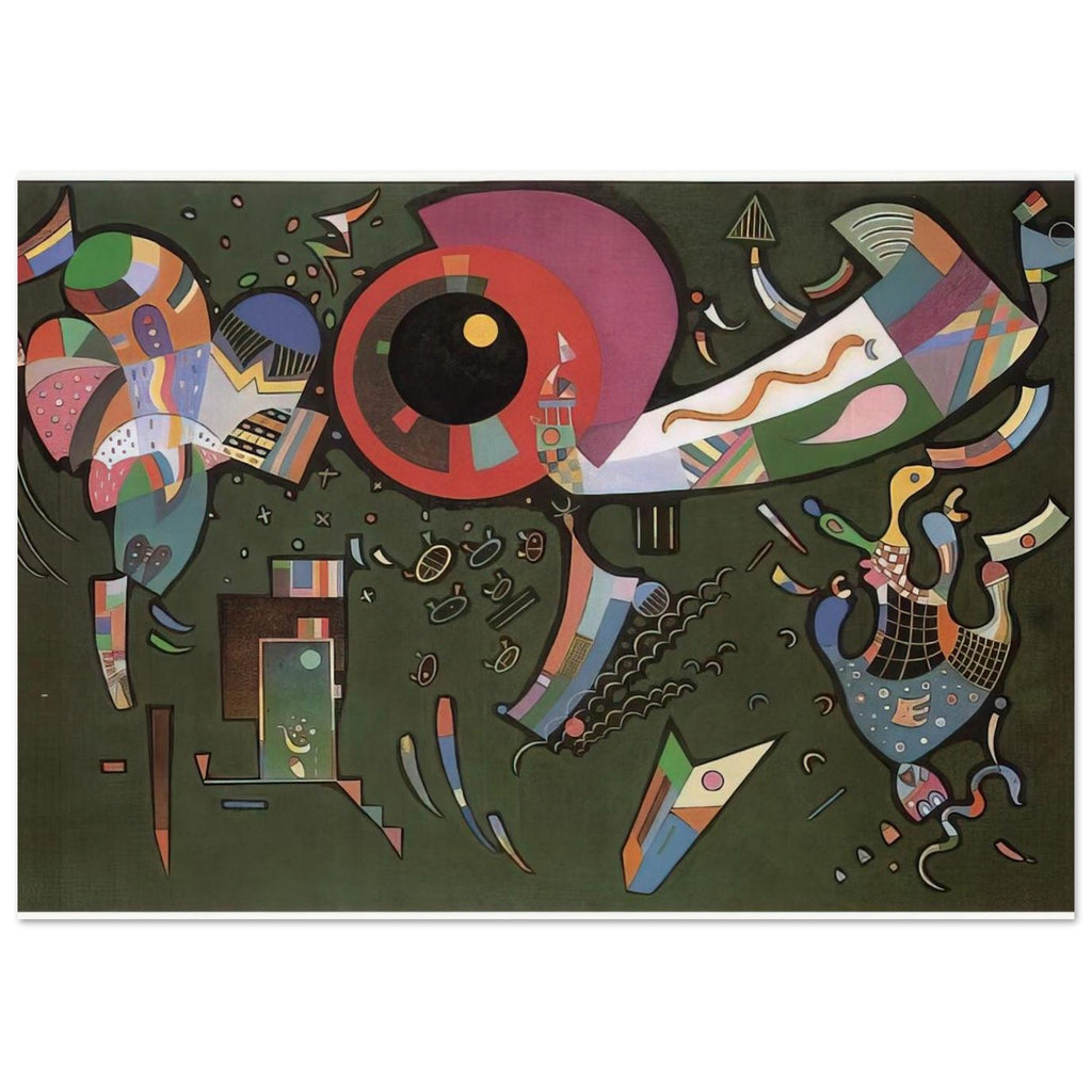 AROUND THE CIRCLE 1940 Poster | Wassily Kandinsky Poster | Wassily Kandinsky Shop