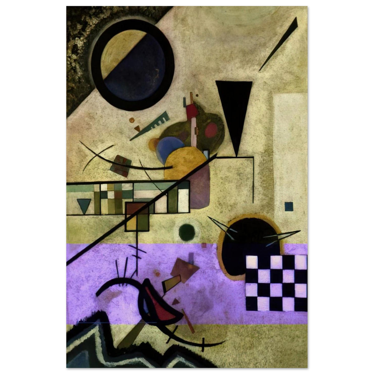 CONTRASTING SOUNDS 1924 Poster | Wassily Kandinsky Poster | Wassily Kandinsky Shop