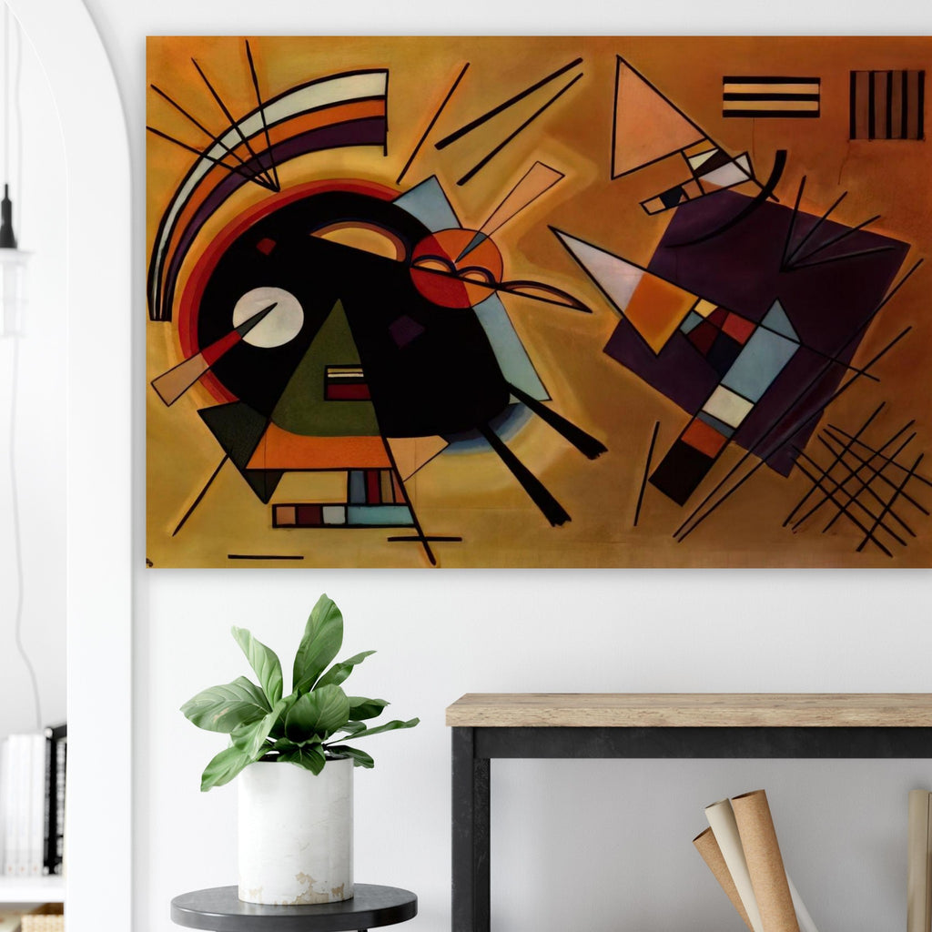 BLACK AND VIOLET 1923 Poster | Wassily Kandinsky Poster | Wassily Kandinsky Shop