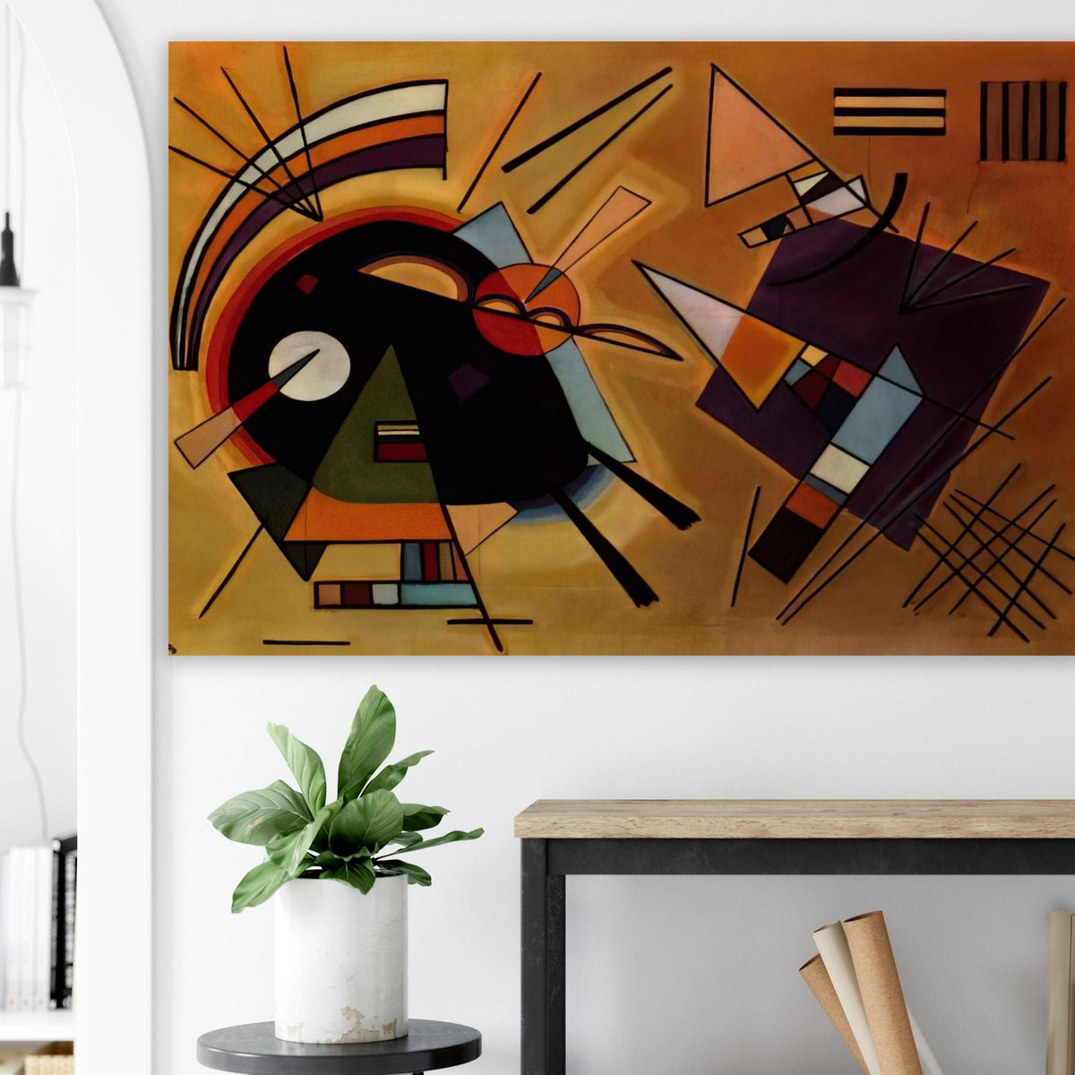 BLACK AND VIOLET 1923 Poster | Wassily Kandinsky Poster | Wassily Kandinsky Shop