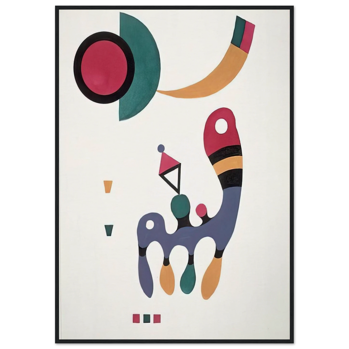 COMPOSITION 1944 Framed Poster | Wassily Kandinsky Framed Prints Wall Art | Wassily Kandinsky Shop