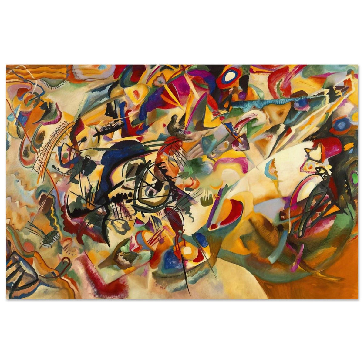 COMPOSITION VII 1913 Poster | Wassily Kandinsky Poster | Wassily Kandinsky Shop
