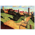 OLD TOWN II 1902 Poster | Wassily Kandinsky Poster | Wassily Kandinsky Shop