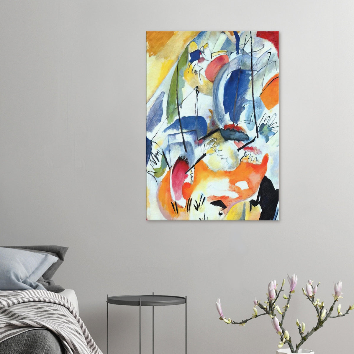 IMPROVISATION 31 SEA BATTLE 1913 Canvas | Wassily Kandinsky Canvas | Wassily Kandinsky Shop