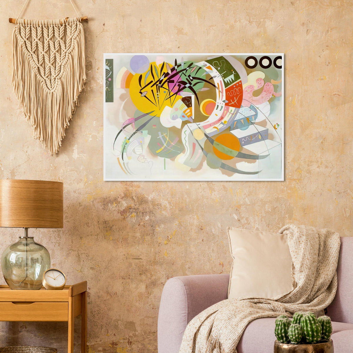 DOMINANT CURVE 1936 Framed Poster | Wassily Kandinsky Framed Prints Wall Art | Wassily Kandinsky Shop
