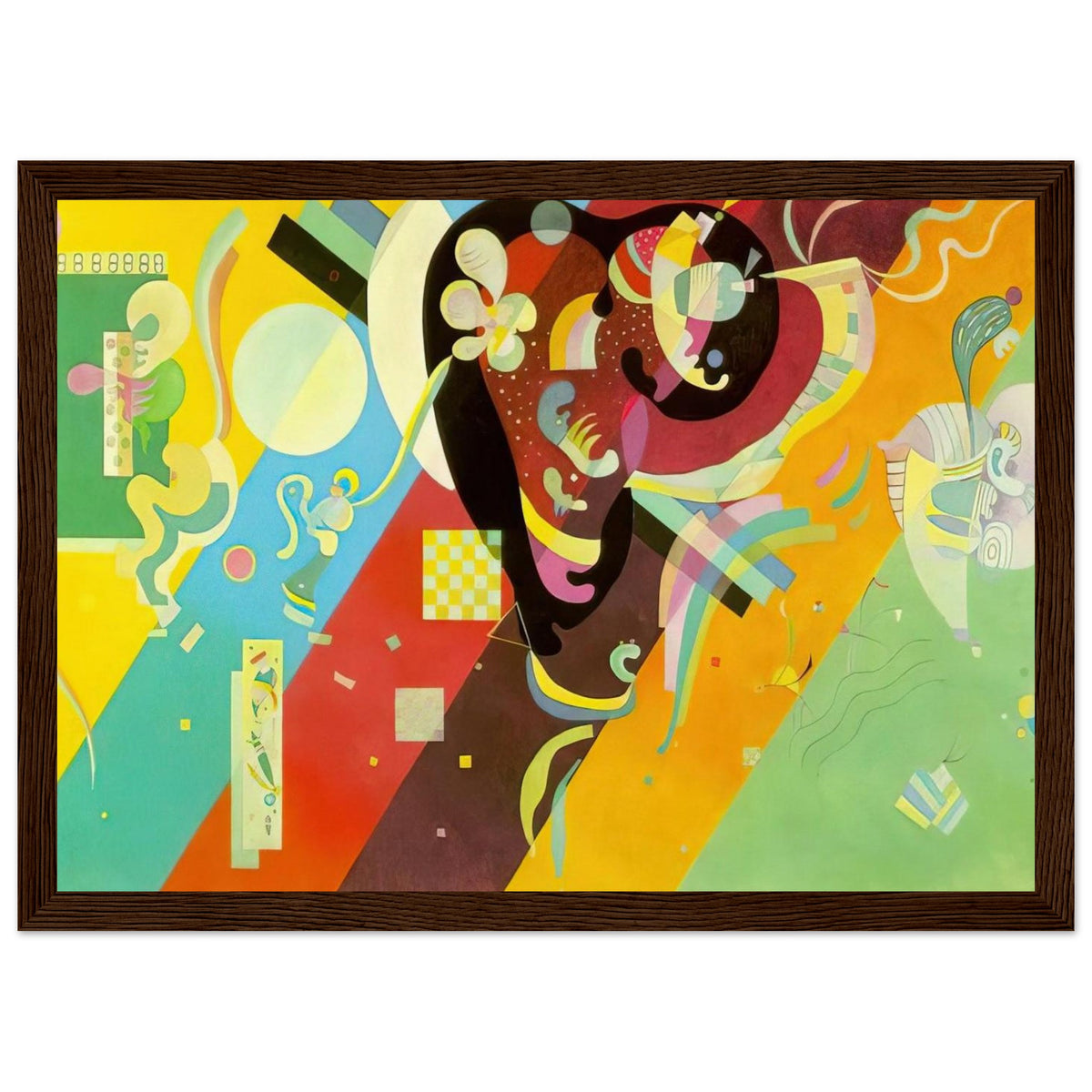 COMPOSITION IX 1936 Framed Poster | Wassily Kandinsky Framed Prints Wall Art | Wassily Kandinsky Shop