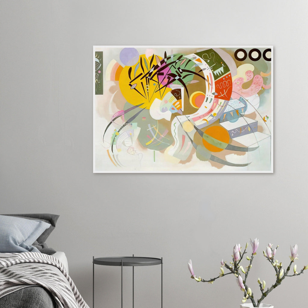 DOMINANT CURVE 1936 Framed Poster | Wassily Kandinsky Framed Prints Wall Art | Wassily Kandinsky Shop