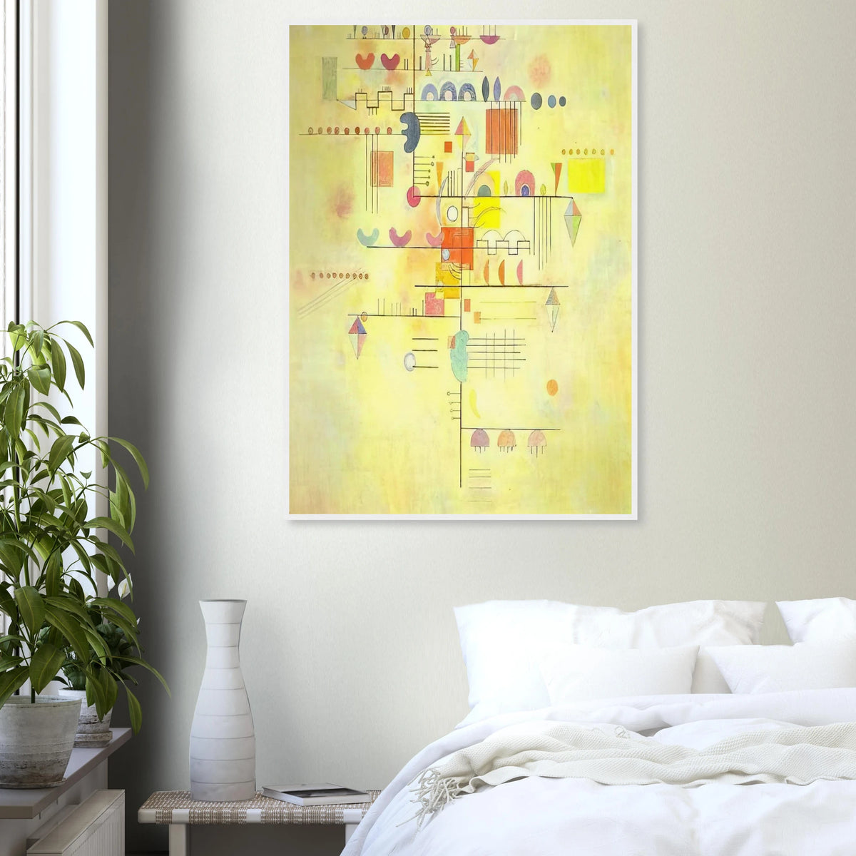 GENTLE ACCENT 1934 Framed Poster | Wassily Kandinsky Framed Prints Wall Art | Wassily Kandinsky Shop