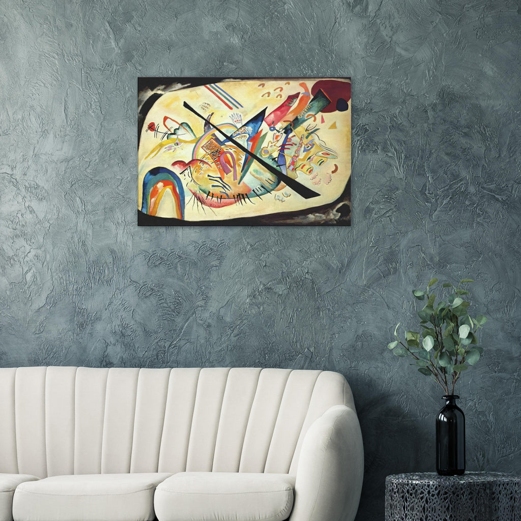 WHITE OVAL 1919 Canvas | Wassily Kandinsky Canvas | Wassily Kandinsky Shop