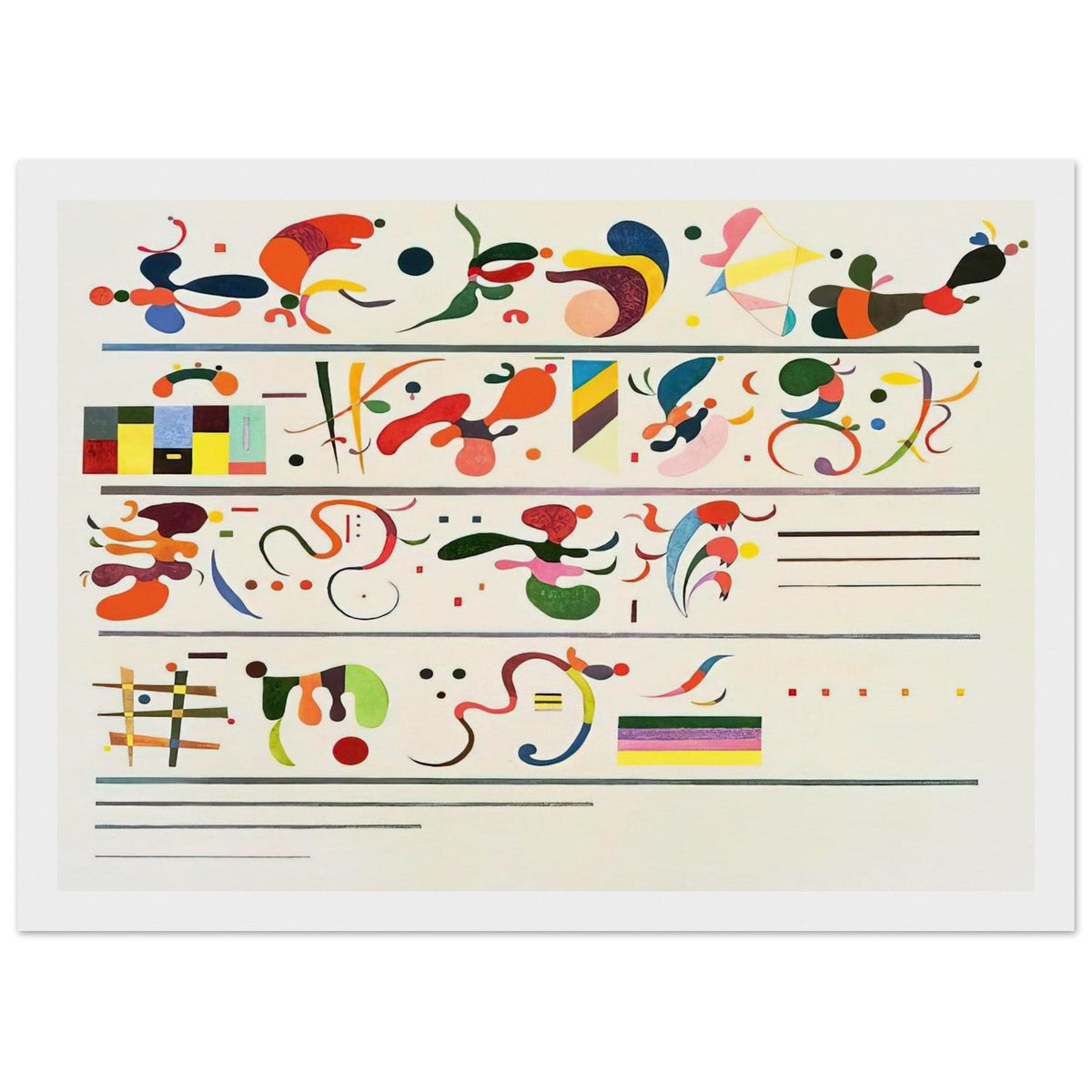 SUCCESSION 1935 Framed Poster | Wassily Kandinsky Framed Prints Wall Art | Wassily Kandinsky Shop